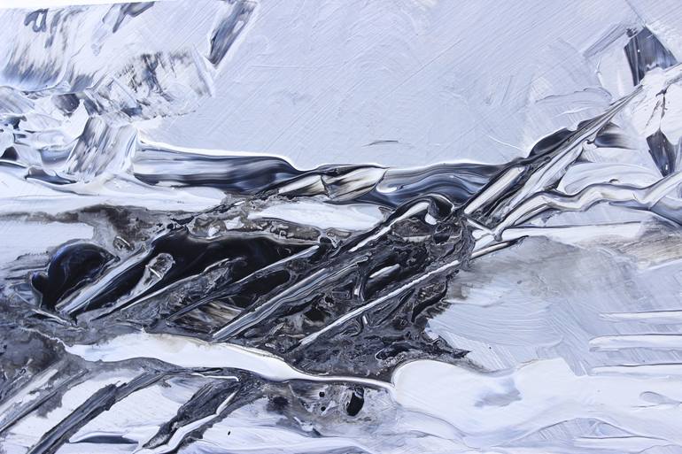 Original Abstract Expressionism Abstract Painting by Michael Lauer