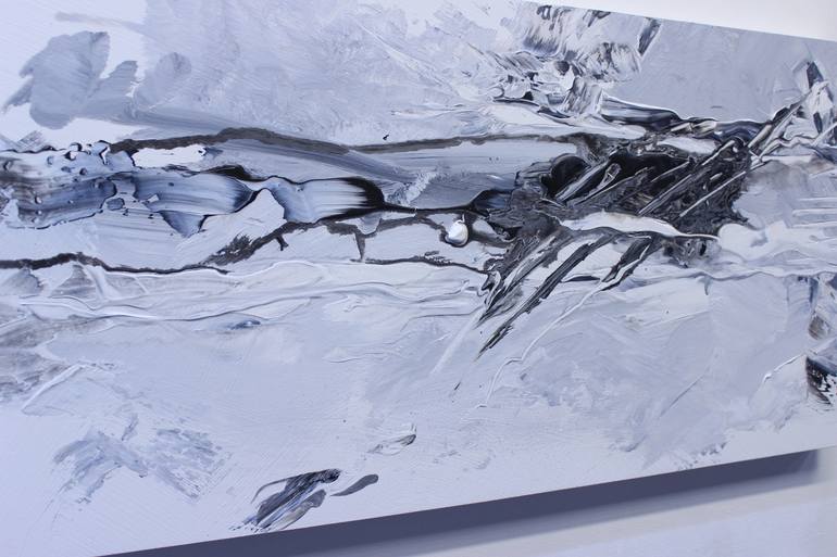 Original Abstract Expressionism Abstract Painting by Michael Lauer