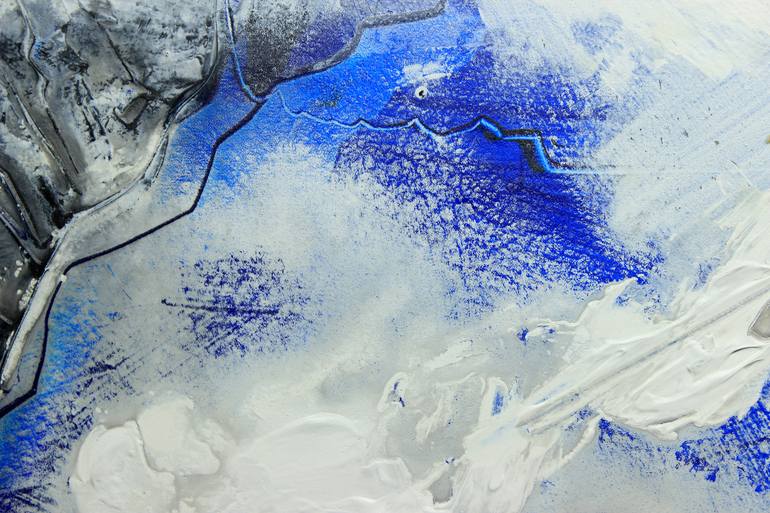 Original Abstract Expressionism Abstract Painting by Michael Lauer