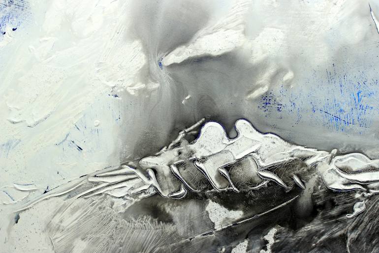 Original Abstract Expressionism Abstract Painting by Michael Lauer