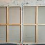 signature on each panel
