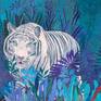 detail, the white tiger
