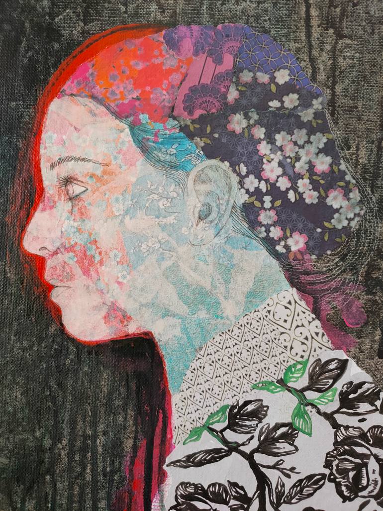 Original Figurative People Painting by Cécile Duchêne Malissin