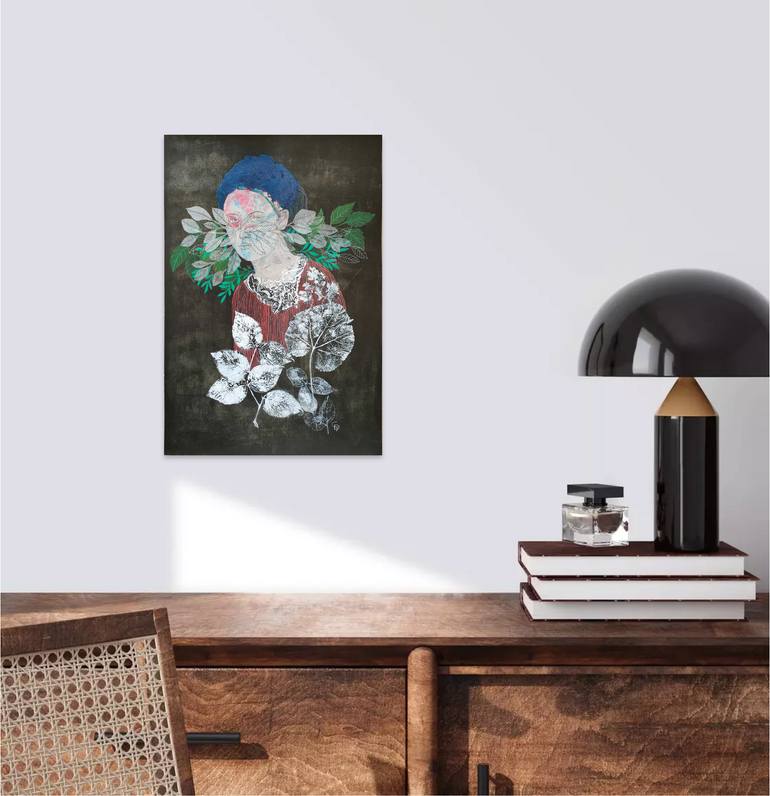 Original Figurative People Painting by Cécile Duchêne Malissin