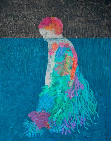 Original Figurative Body Mixed Media by Cécile Duchêne Malissin