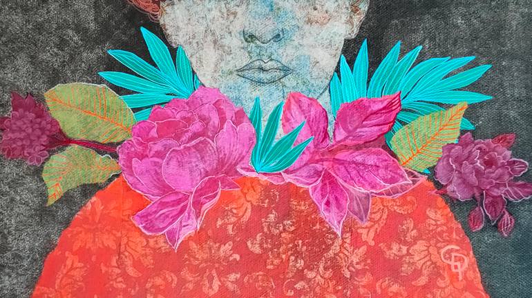 Original Figurative People Painting by Cécile Duchêne Malissin