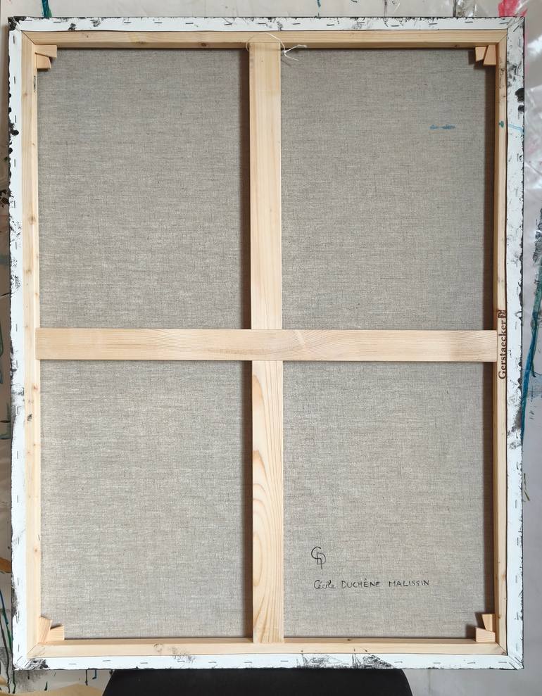 Original Figurative Garden Mixed Media by Cécile Duchêne Malissin