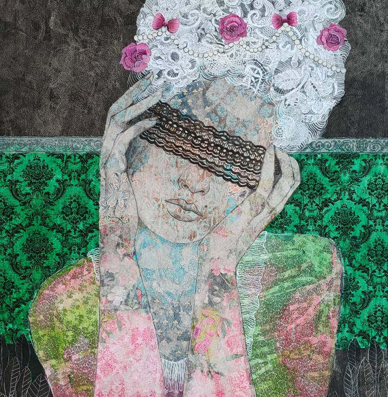 Original Documentary People Mixed Media by Cécile Duchêne Malissin