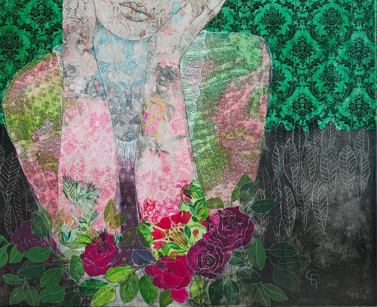 Original Documentary People Mixed Media by Cécile Duchêne Malissin