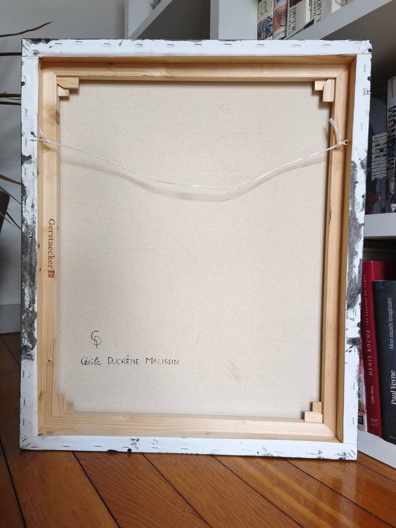 Original Documentary People Mixed Media by Cécile Duchêne Malissin
