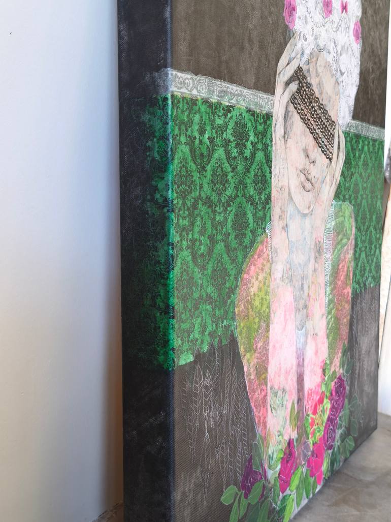 Original Documentary People Mixed Media by Cécile Duchêne Malissin