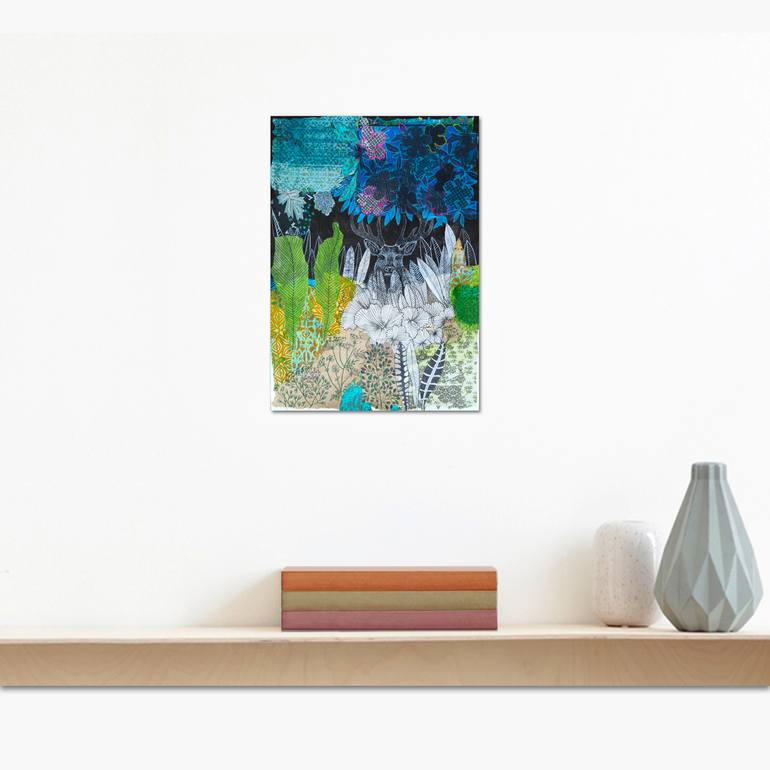 Original Figurative Nature Mixed Media by Cécile Duchêne Malissin