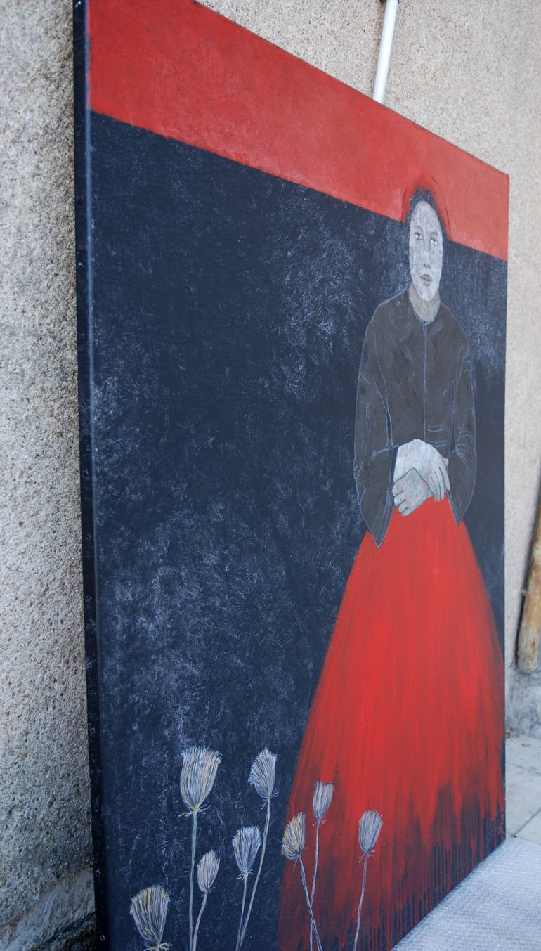 Original Figurative People Painting by Cécile Duchêne Malissin