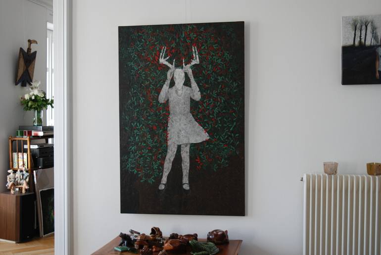 Original Figurative Nature Painting by Cécile Duchêne Malissin