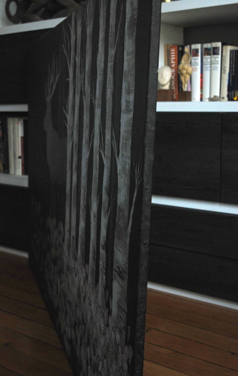 Original Conceptual Animal Painting by Cécile Duchêne Malissin