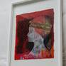 Timeless portrait. In the artist's painted imagination, the theme of the portrait recurs. Approached in a poetic and dreamlike way.
A contemporary version of a royal portrait.
Framed work ready to hang