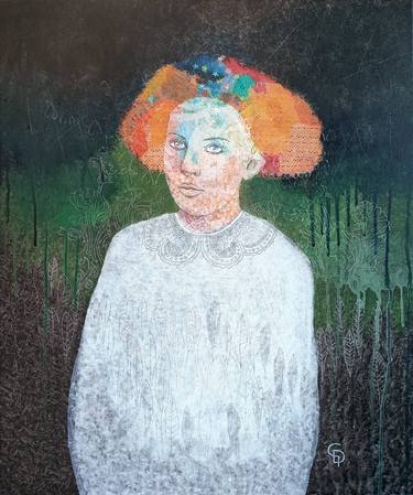 Original Portraiture Portrait Paintings by Cécile Duchêne Malissin