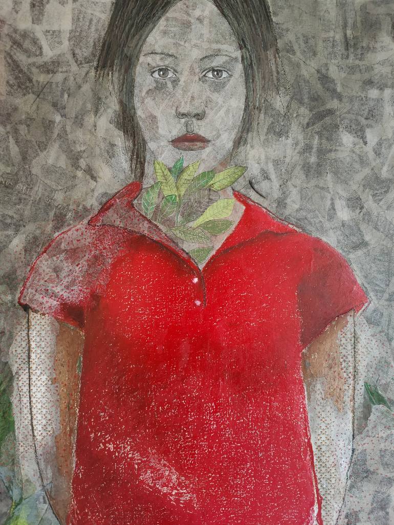 Original People Mixed Media by Cécile Duchêne Malissin