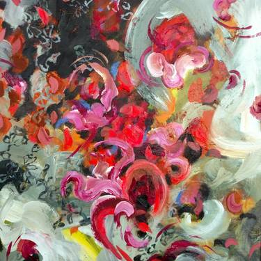 Original Abstract Paintings by Birgit Huttemann-Holz