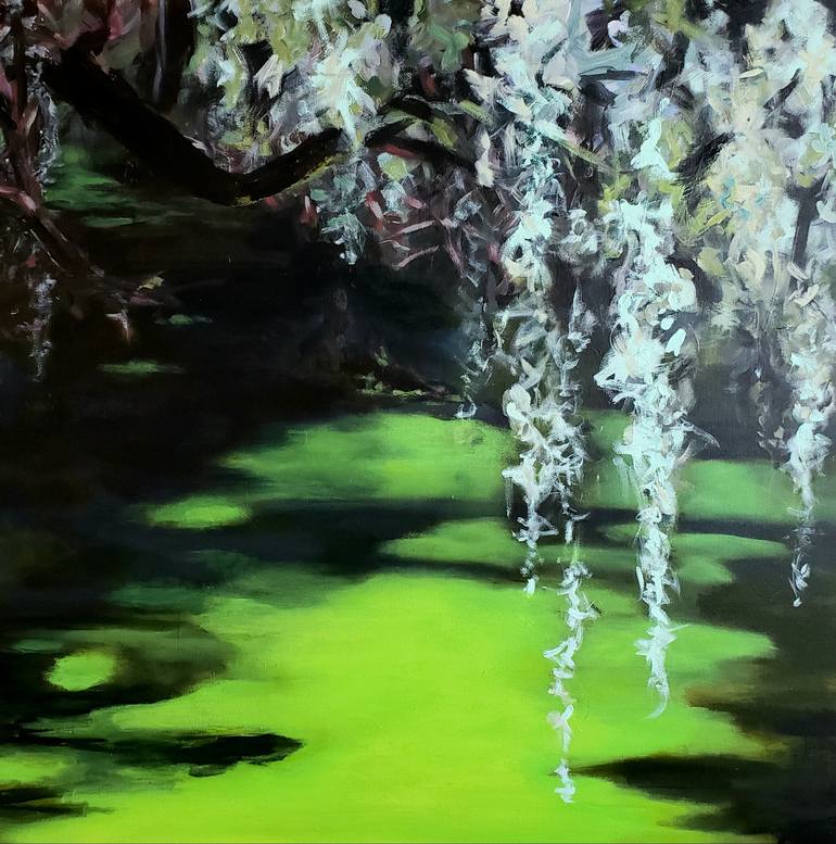 Original Fine Art Landscape Paintings by Birgit Huttemann-Holz