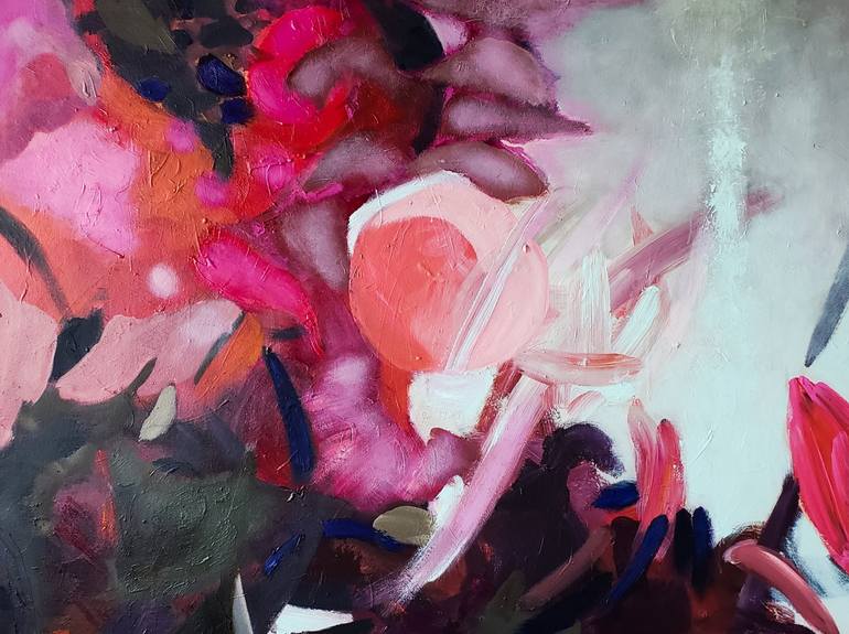 Original Art Deco Abstract Paintings by Birgit Huttemann-Holz