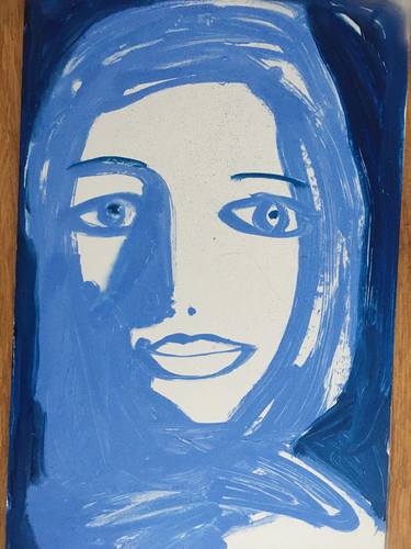 Print of Fine Art People Paintings by louise camrass