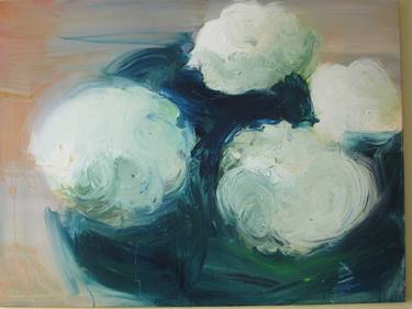 Original Floral Paintings by louise camrass