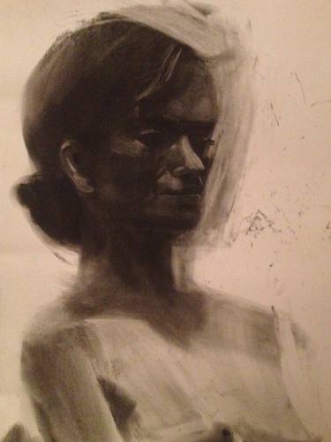 Print of Figurative People Drawings by louise camrass