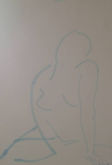 Original Figurative Nude Paintings by louise camrass