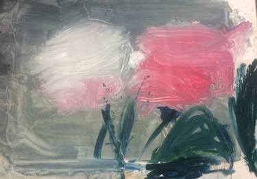Original Expressionism Botanic Paintings by louise camrass