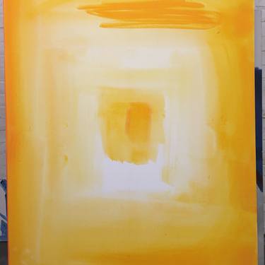 Original Abstract Interiors Paintings by louise camrass
