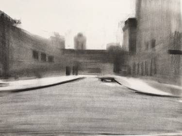 Original Figurative Architecture Drawings by louise camrass