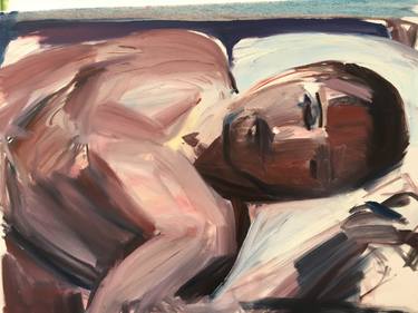 Print of Figurative Men Paintings by louise camrass