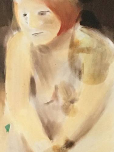 Original Women Drawings by louise camrass