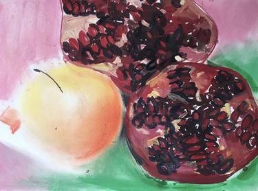 Original Fine Art Still Life Paintings by louise camrass