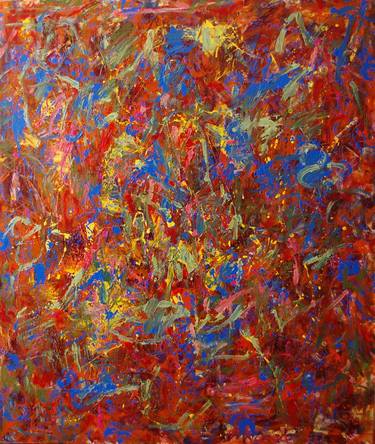 Original Abstract Expressionism Abstract Paintings by MICHAEL KUEGLE