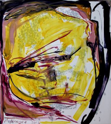 Print of Abstract Expressionism Pop Culture/Celebrity Paintings by MICHAEL KUEGLE