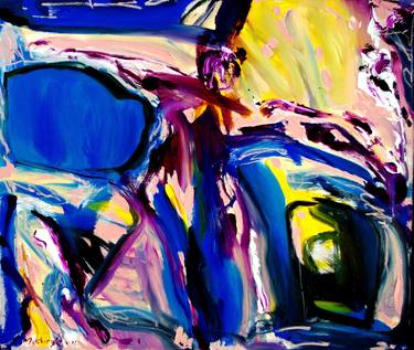 Print of Abstract Expressionism Performing Arts Paintings by MICHAEL KUEGLE