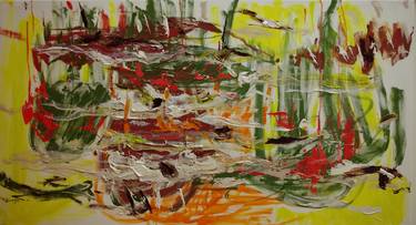 Original Abstract Expressionism Abstract Paintings by MICHAEL KUEGLE