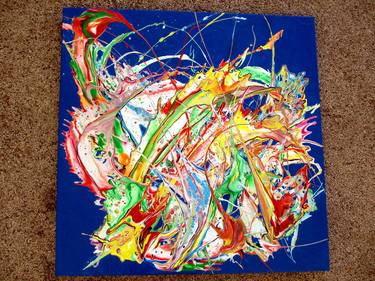 Original Abstract Painting by pedro soma