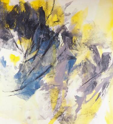 Original Abstract Expressionism Abstract Paintings by LN Le Cheviller