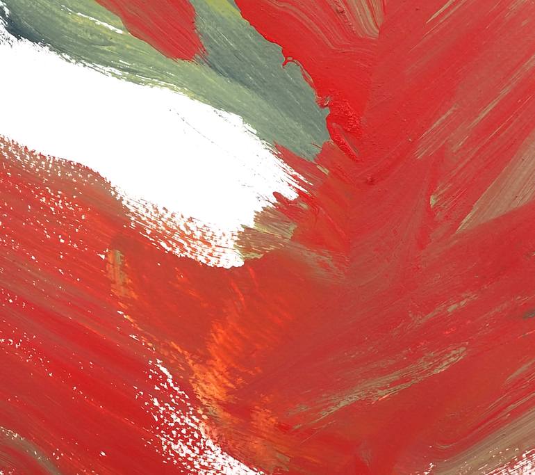 Original Abstract Expressionism Abstract Painting by Ln Le Cheviller