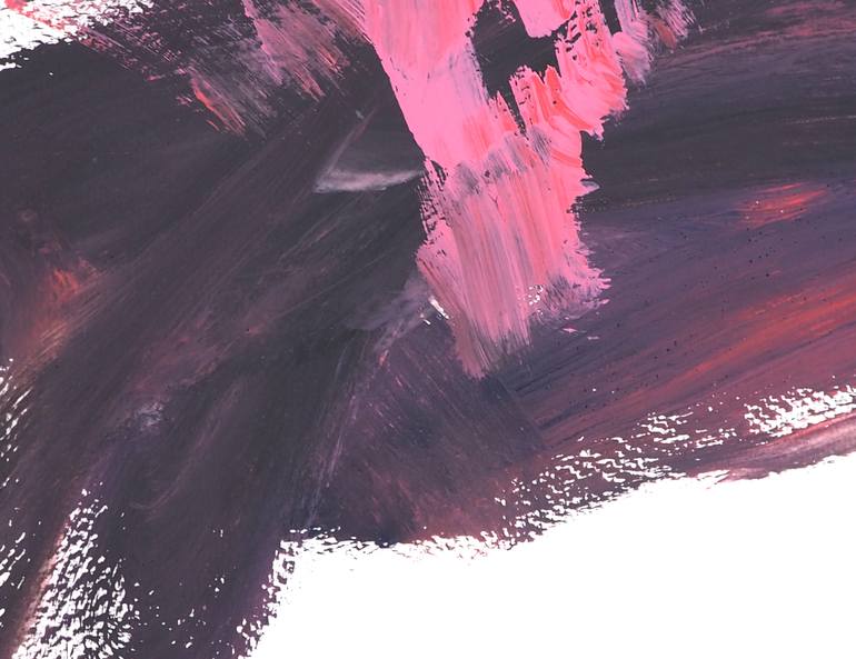 Original Abstract Expressionism Abstract Painting by Ln Le Cheviller