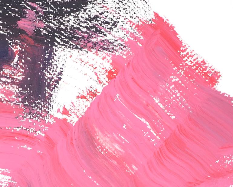 Original Abstract Expressionism Abstract Painting by Ln Le Cheviller