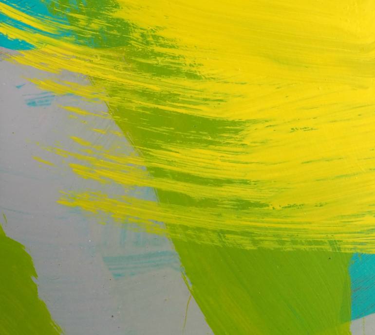 Original Abstract Landscape Painting by Ln Le Cheviller