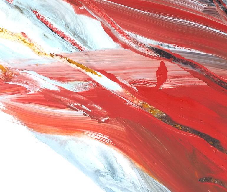 Original Abstract Expressionism Abstract Painting by Ln Le Cheviller