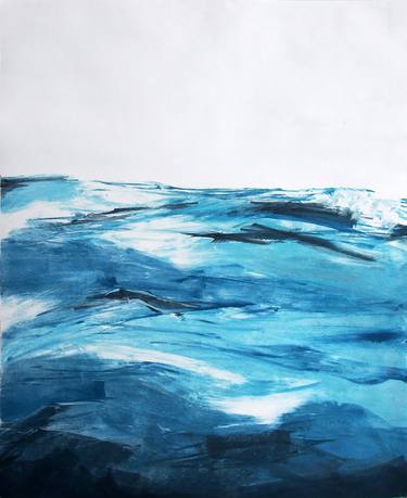 Original Modern Seascape Printmaking by LN Le Cheviller