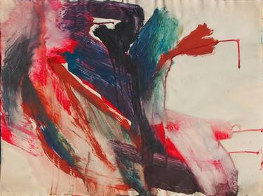 Original Abstract Expressionism Abstract Paintings by LN Le Cheviller