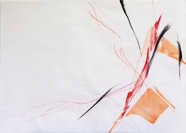 Original Abstract Body Drawings by LN Le Cheviller