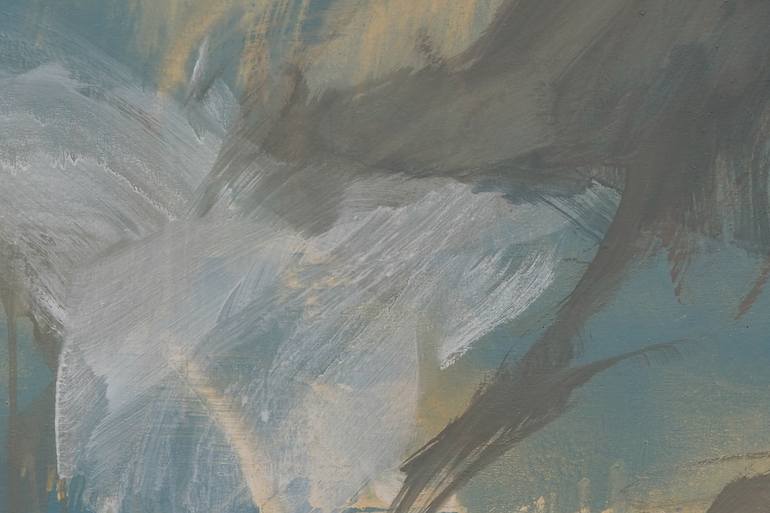 Original Abstract Expressionism Abstract Painting by Ln Le Cheviller